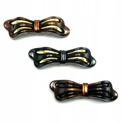 KLAMRY / AUTOMATY DO WŁOSÓW OZDOBNE 3 SZTUKI                                                        (KLD-131 SAH)