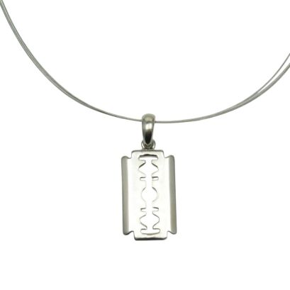 NASZYJNIK / WISIOREK NA STRUNACH Z ZAWIESZKĄ-ŻYLETKĄ                                                   6713-2 AS