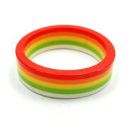 BRANSOLETKI PLASTIKOWE NIEROZPINANE KOLOROWE 3 SZTUKI                                                                ( 3913-1 SAM) - 2