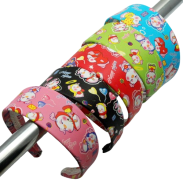 OPASKI DO WŁOSÓW SZEROKIE DZIECIĘCE 6 SZTUK                                          (0264 SA) - 2