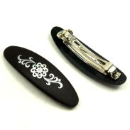 KLAMRY / AUTOMATY DO WŁOSÓW Z CYRKONIAMI 6 SZTUK                                                                                (0365-513 SA) - 2