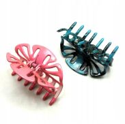 SZCZĘKI / KLAMRY DO WŁOSÓW KOLOROWE 6 SZTUK                                                                                  (O311-505 SAM) - 2