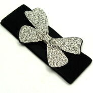 PASEK OZDOBNY DAMSKI GUMOWY  -OSTATNIA SZTUKA!                                                                 0656-3 - 2