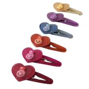 PYKI / SPINKI DO WŁOSÓW DZIECIĘCE SERDUSZKA 12 SZTUK (0196-82) - 2