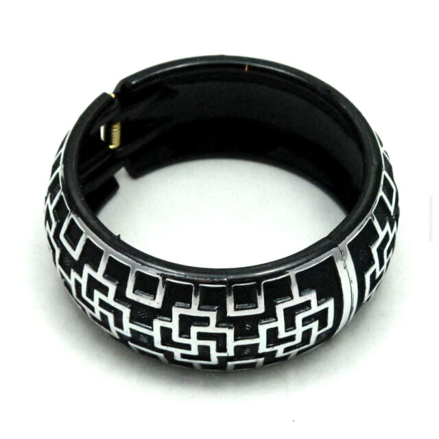 BRANSOLETKA  SZEROKA ROZPINANA 0611-46