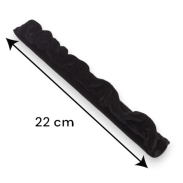 TWISTER / HAIRAGAMI DO WŁOSÓW CZARNY 2 SZTUKI                     (9277 SA) - 5