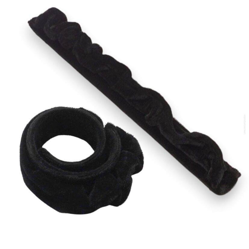 TWISTER / HAIRAGAMI DO WŁOSÓW CZARNY 2 SZTUKI                     (9277 SA)