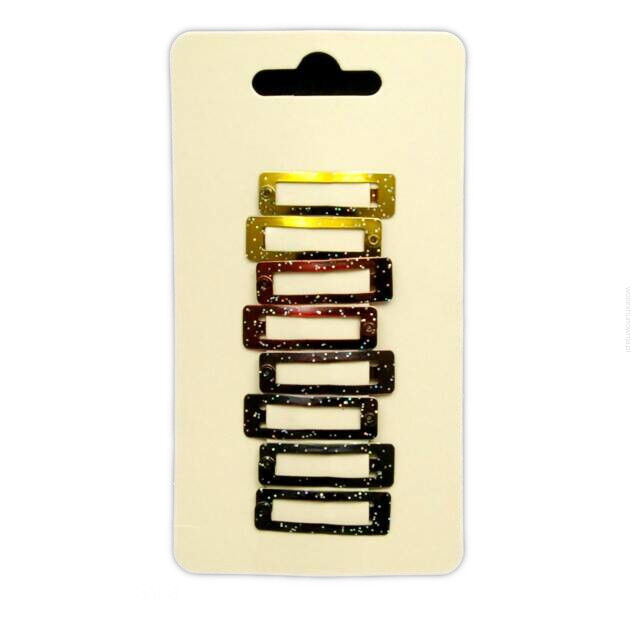 PYKI / SPINKI DO WŁOSÓW MAŁE BEZ OZDÓB 8 SZTUK (3919 S)