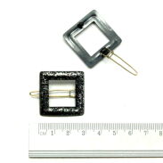 SPINKI DO WŁOSÓW ŚREDNIE BROKATOWE 6 SZTUK 0167-58 - 2