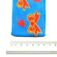 OPASKA ELASTYCZNA NIEBIESKA WE WZORY                                                     (OPEL-4 sh) - 2