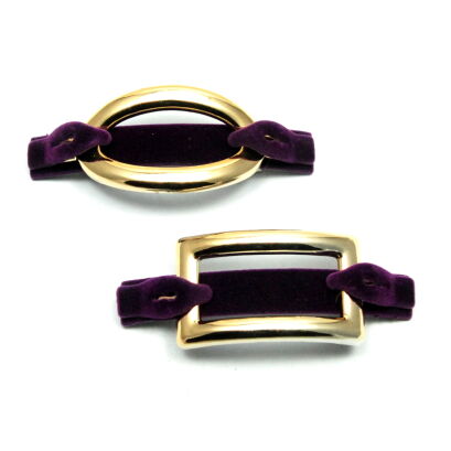 KLAMRY / AUTOMATY DO WŁOSÓW OZDOBNE 2 SZTUKI                                                                           (7138 SAH)