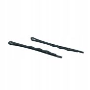 WSUWKA CZARNA MATOWA KARBOWANA SZEROKA 6 CM 36 SZTUK                                           (WS206/36MAT) - 3