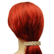 KLAMRA  DO WŁOSÓW  W ZŁOTYM KOLORZE                                                                    (KLD-111 SAH) - 2