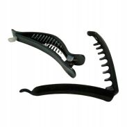 SZCZĘKI / KLAMRY DO WŁOSÓW czarne 6 SZTUK                                                       (0181-511) - 4