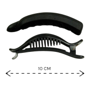 SZCZĘKI / KLAMRY DO WŁOSÓW czarne 6 SZTUK                                                       (0181-511) - 2
