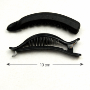 SZCZĘKI / KLAMRY DO WŁOSÓW CZARNE 2 SZTUKI (0181-511) - 4