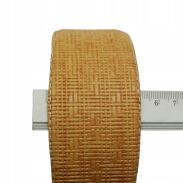 OPASKI DO WŁOSÓW SZEROKIE BEŻOWE RATTAN 2 SZTUKI - 3