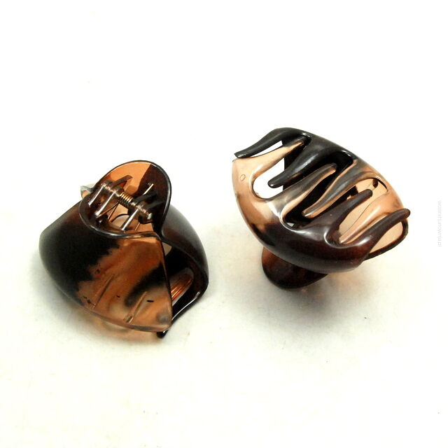 SZCZĘKI/ KLAMRY DO WŁOSÓW ŚREDNIE 2 SZTUKI                           (0123-501 SAH)