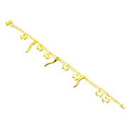 BRANSOLETKA   Z ZAWIESZKAMI  0665-17 - 3