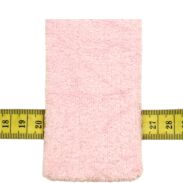 OPASKA NA GŁOWĘ ELASTYCZNA Z FROTY RÓŻOWA 6 CM  (0193-58) - 2