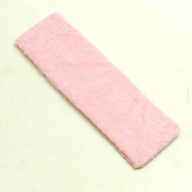 OPASKA ELASTYCZNA Z FROTY RÓŻOWA (6 cm)                                                       0193-58