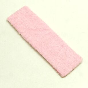 OPASKA ELASTYCZNA Z FROTY RÓŻOWA (6 cm)                                                       0193-58