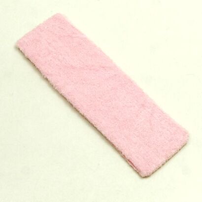 OPASKA NA GŁOWĘ ELASTYCZNA Z FROTY RÓŻOWA (6 cm) 0193-58
