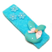 OPASKI NA GŁOWĘ DZIECIĘCE ELASTYCZNE MIŚ I KWIATKI MIX KOLOR (3 SZTUKI) 0176-515 - 2