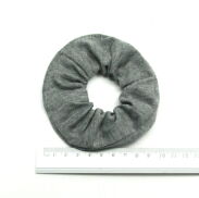 GUMKA DO WSŁOSÓW ŚREDNIA BAWEŁNIANA SZARA PRODUKT POLSKI 3 SZTUKI 0233-24 - 2