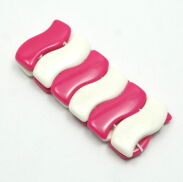 BRANSOLETKI PLASTIKOWE KOLOROWE (6 SZTUK)                                                                          0608-626 - 4