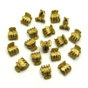 SZCZĘKI / KRABIKI BROKATOWE MAŁE (30 SZTUK)                                0245-64