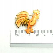 BROSZKA ŻÓŁTO-POMARAŃCZOWA 