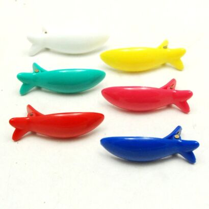 SPINKI DO WŁOSÓW DZIECIĘCE-PELIKANY MAŁE PLASTIKOWE (12 SZT) 0200-06