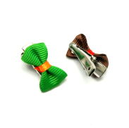 SPINKI DO WŁOSÓW DZIECIĘCE KOKARDKI MINI 6 SZTUK (1511-088/3) - 2