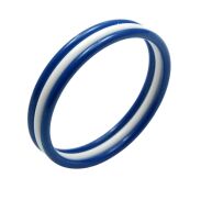 BRANSOLETKI PLASTIKOWE NIEBIESKIE 6 SZTUK                                                                     (8959-1 SA) - 2