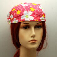 OPASKI / CHUSTY DO WŁOSÓW KOLOROWE ELASTYCZNE ( 6 SZTUK)                                                                            0314-517 - 4