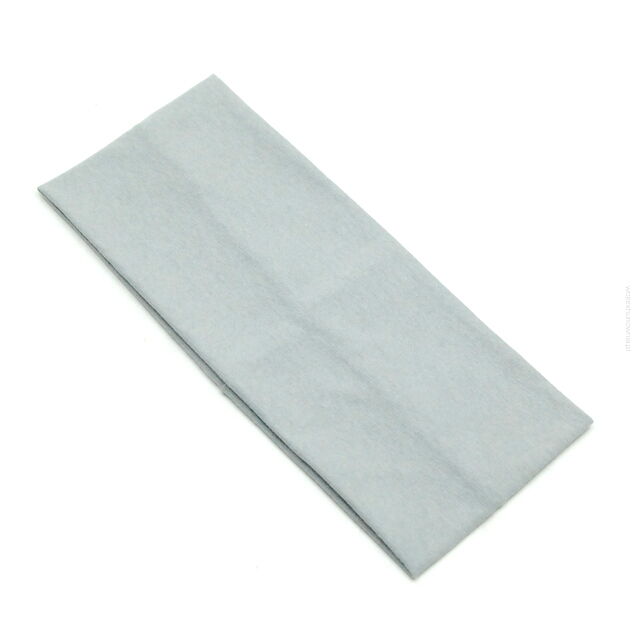 OPASKA NA GŁOWĘ ELASTYCZNA SZEROKA POPIELATA 9 CM                                                                    (0174-29)