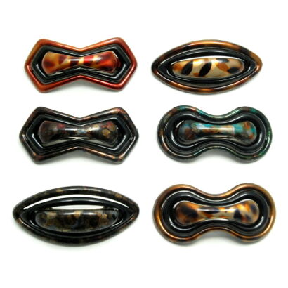 KLAMRY /AUTOMATY DO WŁOSÓW 6 SZTUK                                                     (0185-14 SAH)