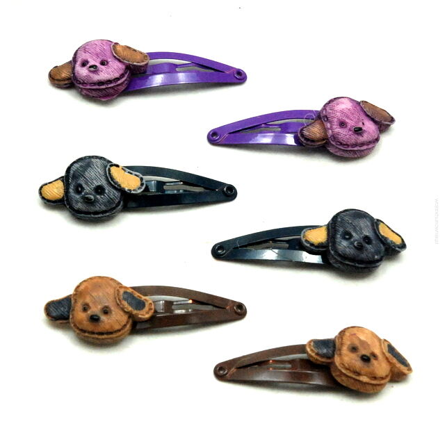 SPINKI / PYKI DZIECIĘCE PIESKI 6 SZTUK (0301-33)