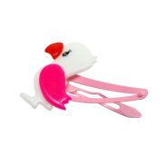 PYKI / SPINKI DO WŁOSÓW DZIECIĘCE Z OZDOBAMI- PTAKAMI 4 SZTUKI (7993 SA) - 2