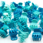 SZCZĘKI / KRABIKI MAŁE MIX- MORSKIE KOLORY 50 SZTUK                                                       (0146-15 SAH) - 2