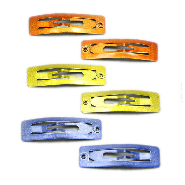 PYKI / SPINKI DZIECIĘCE DO WŁOSÓW KOLOROWE 6 SZTUK (3002 S)