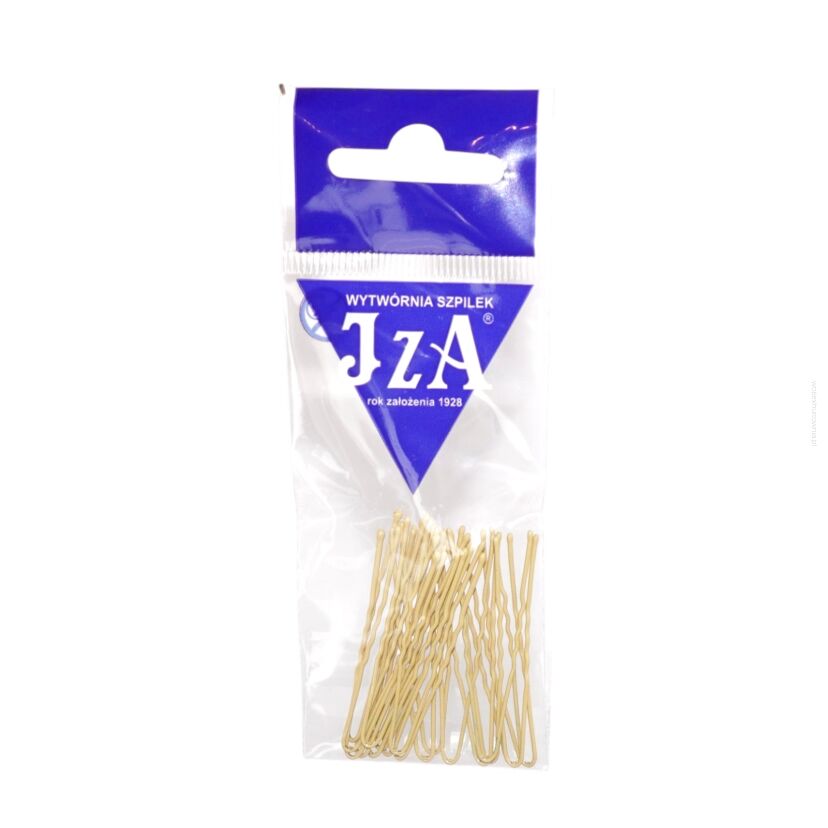 KOKÓWKA FRYZJERSKA BEŻOWA KARBOWANA 4.5 CM 20 SZTUK                              (BZ45/20)