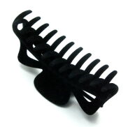 SZCZĘKI / KLAMRY CZARNE DUŻE WELUROWE 2 SZTUKI                                    (SZD-3 SAH) - 2