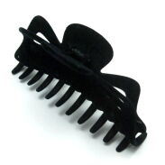 SZCZĘKI / KLAMRY CZARNE DUŻE WELUROWE 2 SZTUKI                                    (SZD-3 SAH) - 3