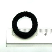 GUMKI DO WŁOSÓW FROTKA MINI CZARNA 50 SZTUK (0100-01) - 3