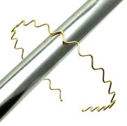 OPASKI DO WŁOSÓW METALOWE ZYGZAKI 6 SZTUK                                                             (0176-505 SA) - 2