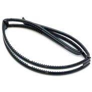 OPASKI DO WŁOSÓW CZARNE SKŁADANE 3 SZTUKI                                                  (0193-SK SA) - 2