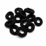 GUMKI DO WŁOSÓW MINI CZARNE 36 SZTUK (0300-19 SAH) - 4