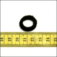 GUMKI DO WŁOSÓW MINI CZARNE 12 SZTUK                                            (0300-19) - 2